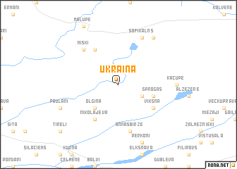 map of Ukraina
