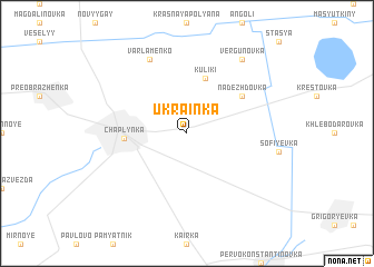 map of Ukrainka