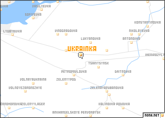 map of Ukrainka