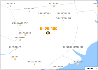 map of Ukrainka