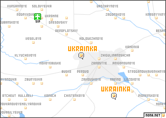 map of Ukrainka