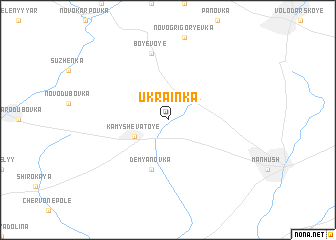 map of Ukrainka