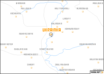 map of Ukrainka