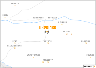 map of Ukrainka