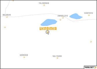 map of Ukrainka