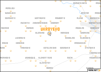 map of Ukroyevo