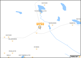 map of Uksu