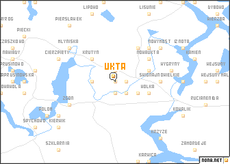 map of Ukta