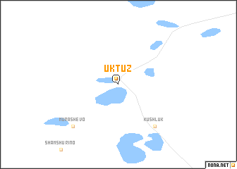 map of Uktuz