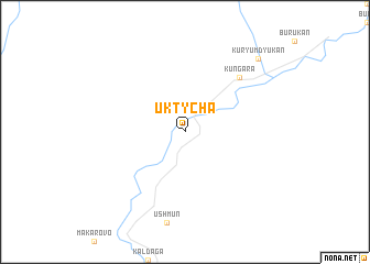 map of Uktycha