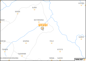 map of Ukudi