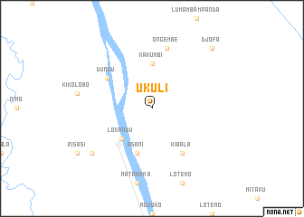 map of Ukuli