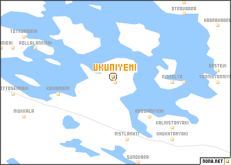 map of Ukuniyemi