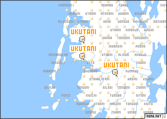 map of Ukutani