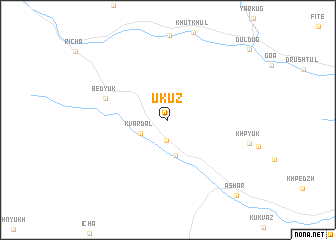 map of Ukuz