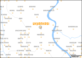 map of Ukwa Nkasi