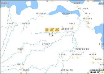 map of Ukwewa