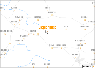map of Ukworoko
