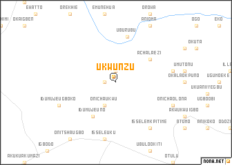 map of Ukwu Nzu