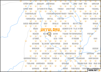 map of Ukywl Amu