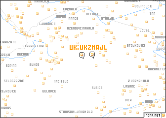 map of Ukzmajl