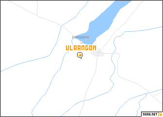 map of Ulaangom