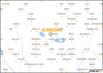 map of Uladegaʼā