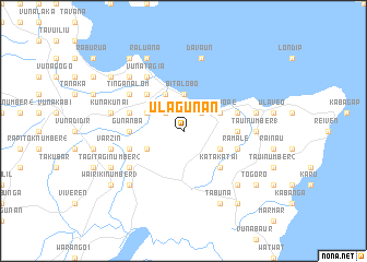 map of Ulagunan