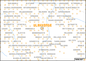 map of Ulakkonde