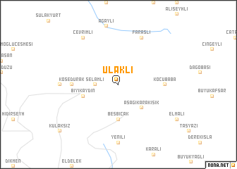 map of Ulaklı