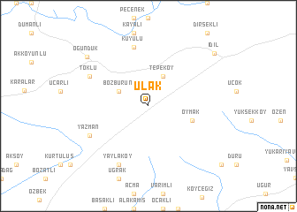 map of Ulak