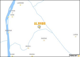 map of Ulamba