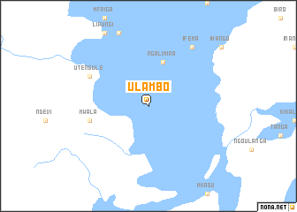 map of Ulambo