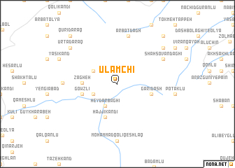 map of Ūlāmchī