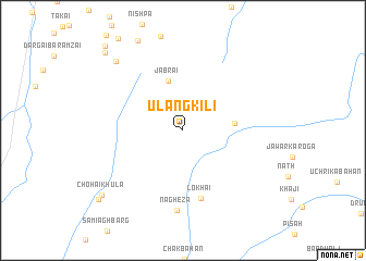 map of Ulāng Kili