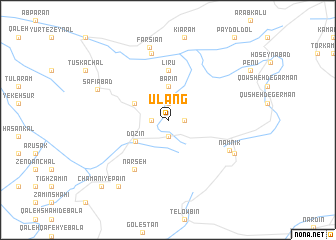 map of Ūlang