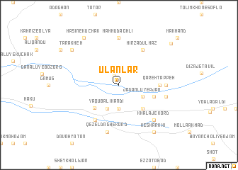 map of Ūlanlar