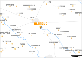 map of Ulanovo