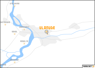 map of Ulan-Ude