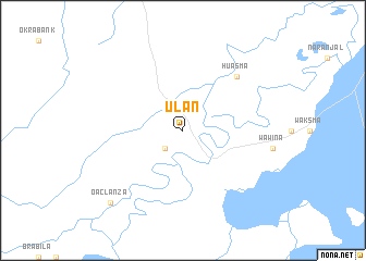 map of Ulán