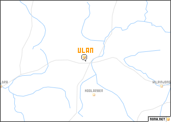 map of Ulan