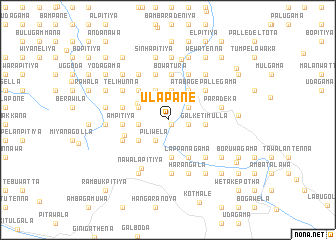 map of Ulapane