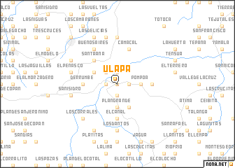 map of Ulapa