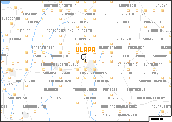 map of Ulapa