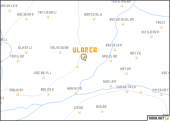 map of Ularca