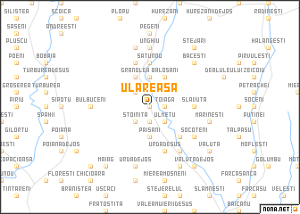 map of Ulăreasa