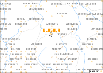 map of Ulasala