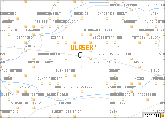 map of Ulasek