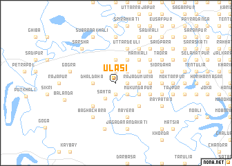 map of Ulāsi