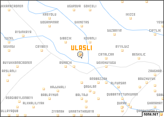 map of Ulaşlı